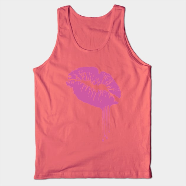 Lipstick smile... Tank Top by idesign1